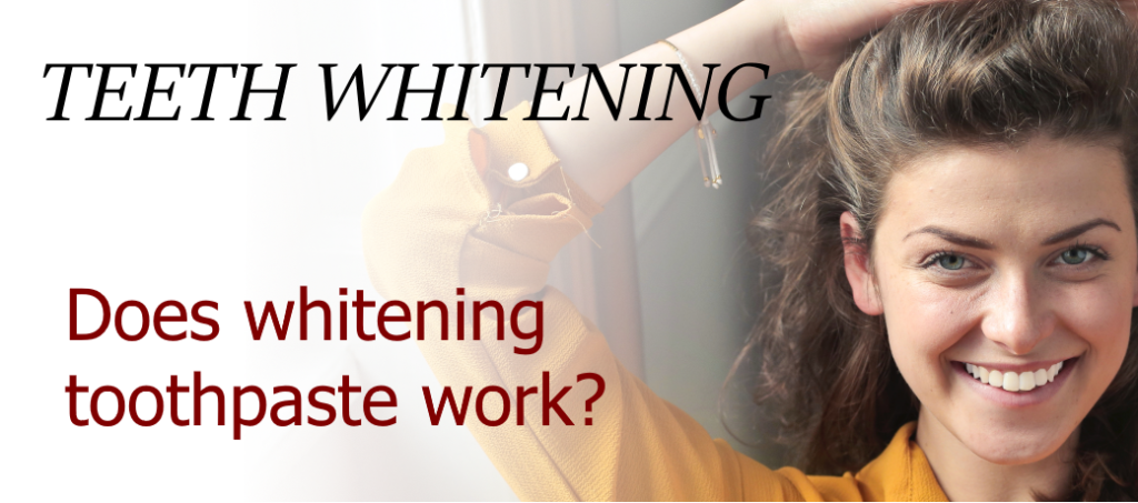 Teeth whitening - Does Whitening Toothpaste Work ...